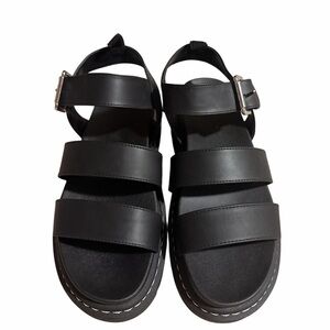 Wild Fable Black Platform Sandals